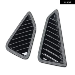 トヨタ カローラ E210 2019 - 24 ハイブリッドカー ダッシュボード エアコン エアベント アウトレット トリム カバー アクセサリー - carbon fiber