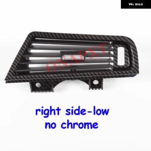 BMW 5 F10 F11 F18 520I 523I 525I 528I 535I カーボン リア 左 右 セントラ ル エアコン ACベント アウトレット グリル パネル - Right Low