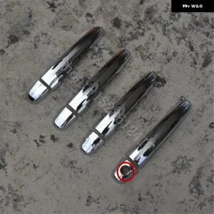 トヨタ カローラ 2004 2005 2006~2013 カーアクセサリー ABS クローム ドアハンドル ボウル ドアハンドル カバー カバー トリム - a