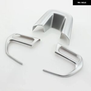 ジープ コンパス 2017-2020 レネゲード 2015-2017 カーセンター アームレスト ボックス 携帯電話 ホルダー 収納 トレイ オーガナイザー アクセサリー - ABS Silver