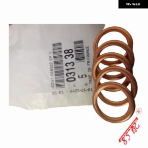 5個/SAND エンジン ドレンプラグガスケットオイルパンシール 031338 プジョー 207 308 3008 4008 シトロエン C3 C4 ピカソ 1.6 16V - 5pc