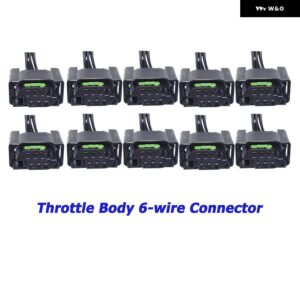 スロットルボディ 6線コネクタ ピグテール 2008-2011 ジープ ラングラー 3.8L 2008-2010 ダッジ クライスラー キャラバン 68018956AC - 10 PCS