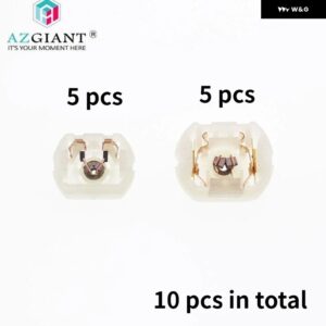 9T車用 セントラ ルドアロック アクチュエーター モーター アウディ A5 Q5 Q7 2013 自動車用パワーロックリペア エンジン カーボンブラシ ホルダー - 10pcs without PTC