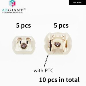 9T車用 セントラ ルドアロック アクチュエーター モーター アウディ A5 Q5 Q7 2013 自動車用パワーロックリペア エンジン カーボンブラシ ホルダー - 10 pcs with PTC