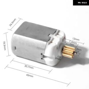 9T車用 セントラ ルドアロック アクチュエーター モーター アウディ A5 Q5 Q7 2013 自動車用パワーロックリペア エンジン カーボンブラシ ホルダー - 2 pcs big motor