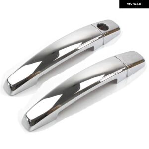 クローム カー ドアハンドル カバー トリム シトロエン C3 MK1 2002 - 06 2008 2009 スタイリング アクセサリー ステッカー - for 2 Door