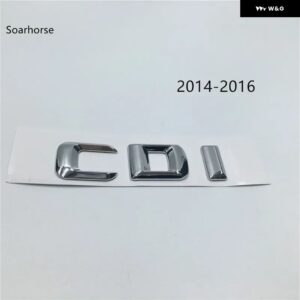 SOARHORSE スタイリング CDI 4マチック車リア トランク レターバッジエンブレム ステッカー - CDI 2014-2016