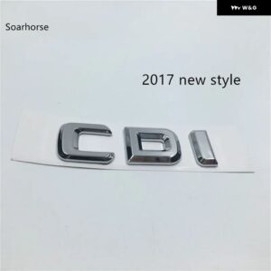 SOARHORSE スタイリング CDI 4マチック車リア トランク レターバッジエンブレム ステッカー - CDI new style 2017