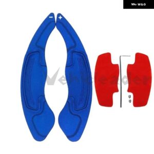 アルミ ステアリングホイール シフト パドル シフター エクステンション ホンダ スピリット アコード オデッセイ アヴァンシア アキュラ CR-V UR-V シビック - Blue