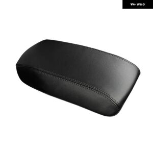 トヨタ カローラ E210 2019 - 24 ハイブリッド PUレザー 車内 アームレスト 収納 ボックス カバー トリム アクセサリー - black