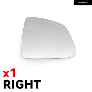 REAL 1000R 1ペア サイドバックミラー ガラスレンズ TESLA MODEL Y 2019 - 21 ワイドビュー アンチグレア MODELY ウィング - 1PC Right