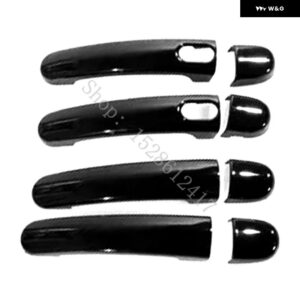 セアト アルテア 2004 2005 2006~2015 ABS 光沢ブラック カーアクセサリー ドアハンドル ボウル ドアハンドル カバー カバー トリム - Glossy Black15