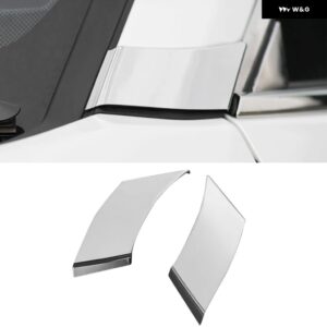 トヨタ RAV4 2019 - 24 RAV 4 XA50 XA 50 ハイブリッドカー フロントウィンドウ Aピラー トリム カバー アクセサリー - Silver