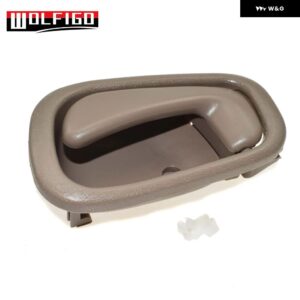 タンベージュ インナー インサイド ドアハンドル フロント リア 左 右 トヨタ カローラ ジオ プリズム 1998 1999 00 01 02 6920602050E 69205-02050 - Left