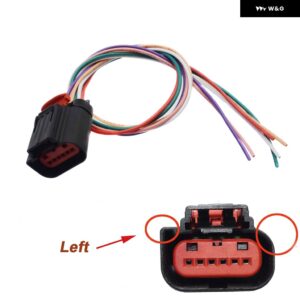 6ピン/ウェイメスアクセルペダルポジションセンサースロットルペダルコネクタプラグ ハーネス FORD G-M 1438153-5 - Left