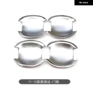 カー スタイリング 日産 TIIDA 2011-2015 ABS クローム ドアハンドル ボウル ドアハンドル カバー カバー トリム - 3