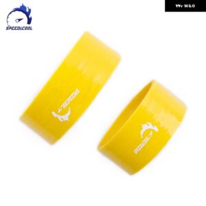 SPEEDCOOL 2000-2006 ミニ クーパー S GTT R53 R52 1ST GEN シリコン インタークーラー トップ マウント パイプ チューブ ホースキット - Yellow