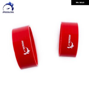 SPEEDCOOL 2000-2006 ミニ クーパー S GTT R53 R52 1ST GEN シリコン インタークーラー トップ マウント パイプ チューブ ホースキット - Red