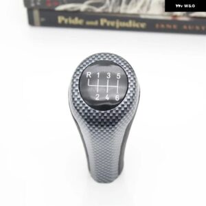 BMW Z4 E85 E86 2002 - 08 カー スタイリング 5速 6速 ギアスティック シフト ノブ レザーカバー 付き - blue