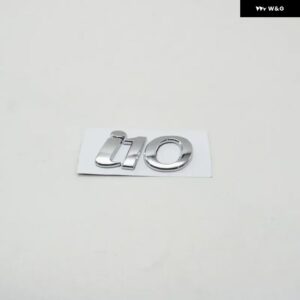 I10 I20 I25 I30 I35 IX25 IX35 GLS エンブレム テール ステッカー デカール ABS クローム リアロゴ トランク レター ネームプレート オート スタイリング - i10