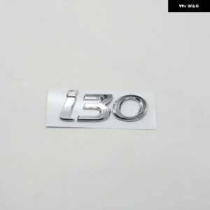 I10 I20 I25 I30 I35 IX25 IX35 GLS エンブレム テール ステッカー デカール ABS クローム リアロゴ トランク レター ネームプレート オート スタイリング - i30