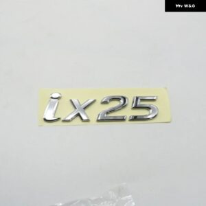 I10 I20 I25 I30 I35 IX25 IX35 GLS エンブレム テール ステッカー デカール ABS クローム リアロゴ トランク レター ネームプレート オート スタイリング - ix25
