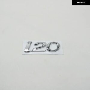 I10 I20 I25 I30 I35 IX25 IX35 GLS エンブレム テール ステッカー デカール ABS クローム リアロゴ トランク レター ネームプレート オート スタイリング - i20
