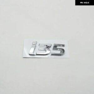I10 I20 I25 I30 I35 IX25 IX35 GLS エンブレム テール ステッカー デカール ABS クローム リアロゴ トランク レター ネームプレート オート スタイリング - i35