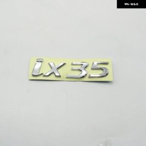 I10 I20 I25 I30 I35 IX25 IX35 GLS エンブレム テール ステッカー デカール ABS クローム リアロゴ トランク レター ネームプレート オート スタイリング - ix35