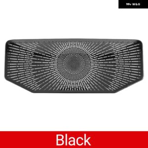 トヨタ RAV4 2019 - 24 RAV 4 XA50 ハイブリッドカー フロント読書灯 オーディオ ツイーター スピーカー カバー アクセサリー - black