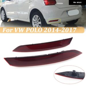 テール ブレーキライト バンパー リフレクター リアライト VW POLO 2014 - 16 6RD 945 105B 6RD 945 106B 6RD945105B 6RD945106B - Left