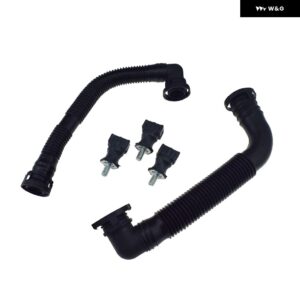 セカンダリーエア ポンプ ブリーザー排気ホース/ マウント アウディ A4 A6 A8 Q7 VW PASSAT B6 GOLF 5 MK6 TOURAN SEAT SKODA 06A131127L - 1 set