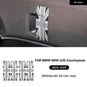 インナー ドアハンドル /インナードアボウル ステッカー レザー ミニクーパー カントリーマン U25 2024 2025 ステッカー カーアクセサリー - Door Handle E