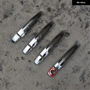 ABSクローム ドアハンドル カバー トヨタ カローラ2004 - 12カー スタイリング - a