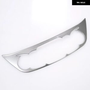 ステンレス 車内 コントロール コンソール 装飾 用室内 装飾 品自動車アクセサリー シボレー エクイノックス2017 - 20 - stainless silver