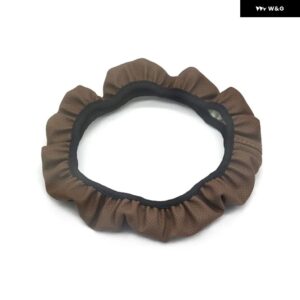 ソフトで軽量な車 ステアリングホイール カバー BMW F20 F30 G20 F31 F34 F10 G30 F11 X3 X5 E87 カーアクセサリー 自動車用品 - brown