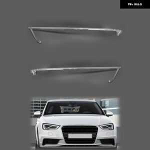 アウディ A3 2013-2016 車用 DRL ヘッドライト ライトガイドプレート デイタイム ランニングライト チューブ バー - 2PCS for Pair light