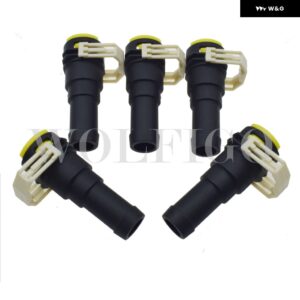 D651-61-240 車用冷却ヒーター水ホースコネクタ マツダ 3 2004-2012 マツダ 5 マツダ 6 GH 2008-2012 マツダ 2 D65161240 - 5 PCS