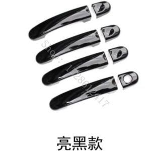 VW JETTA MK5 / VW GOLF PLUS GOLF GTI 2006~2010 ドアハンドル ボウル ドアハンドル カバー カバー トリム カーアクセサリー - Carbon fiber pattern4