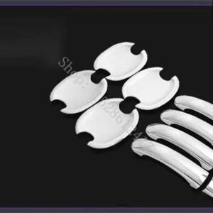 VW JETTA MK5 / VW GOLF PLUS GOLF GTI 2006~2010 ドアハンドル ボウル ドアハンドル カバー カバー トリム カーアクセサリー - silvery3