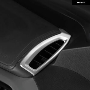 インテリア カー エアコン ベント アウトレット カバー トリム ステッカー トヨタ C-HR CHR 2016-2022 LHD - Silver