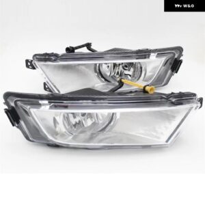 シュコダ オクタビア MK3 A7 5E 2013 - 16 フロント バンパー フォグランプ フォグランプ グリル トリム フォグランプ ワイヤー - only light