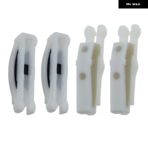 セアトスライドガイドブロック バックルクリップ 2個/4個 VW パサート B5 ゴルフ 4 アウディ A6 C5 1J0881204A 1J0881203A 1J0 881 204 A - 2 Sets 4PCS