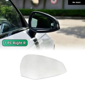 サイドミラー ガラス アウディ A4 S4 RS4 RS 4 B9 A5 S5 RS6 RS 5 2016-2023 リアビュー バックミラー ガラス ドア ウィングミラー - 1PC Right