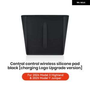 テスラ ハイランド モデル3 Y ジュニパー 2021-2025 シリコン 滑り止め パッド 車載電話ワイヤレス充電 パッド カーアクセサリー - M3Y Highland Juniper