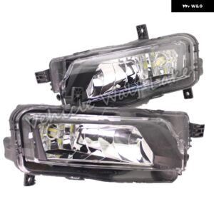 VW キャディ 2016 - 19 カー スタイリング LED フォグランプ ライト グリル カバー ワイヤー ハーネス アセンブリ - Pair LED Light