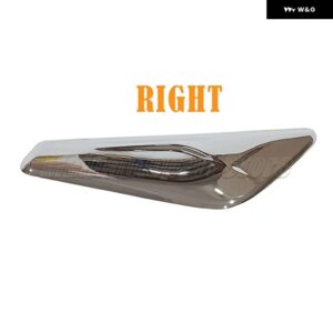 L 51117338569 R 51117338570 フロント左 右 サイドフェンダー クローム トリム フィニッシャー BMW X3 X4 F25 F26 - right