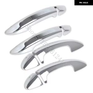 ABSクロームカー ドアハンドル カバー トリム フォルクスワーゲン パサート CC B6 B7 3C B7.5 7.5 2007-2016 スタイリング アクセサリー - silvery