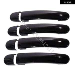 セアト コルドバ 6L MK2 2004 2005 2006~2009 ABS カーアクセサリー ドアハンドル ボウル ドアハンドル カバー カバー トリム - Glossy Black