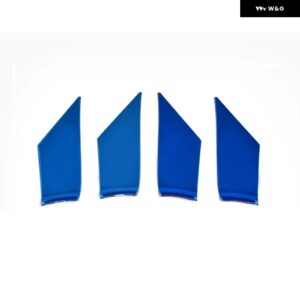 トヨタ カムリ 70 XV70 2018 - 23 ハイブリッドカー インナードアボウル ハンドル フレーム トリム カバー ステッカー アクセサリー - B blue